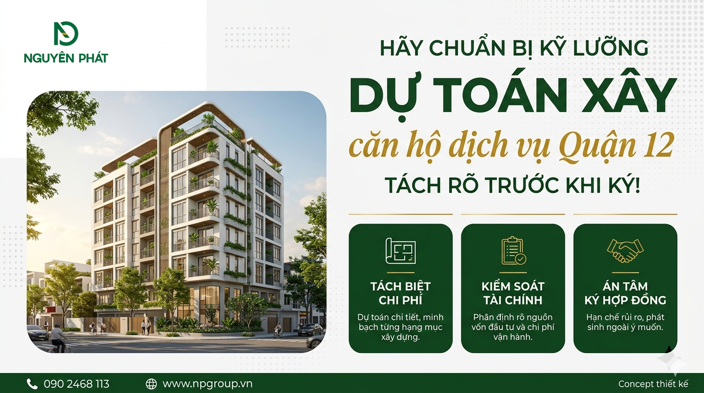 Giá xây nhà cho thuê Quận 12 bị đội lên vì những khoản nhỏ